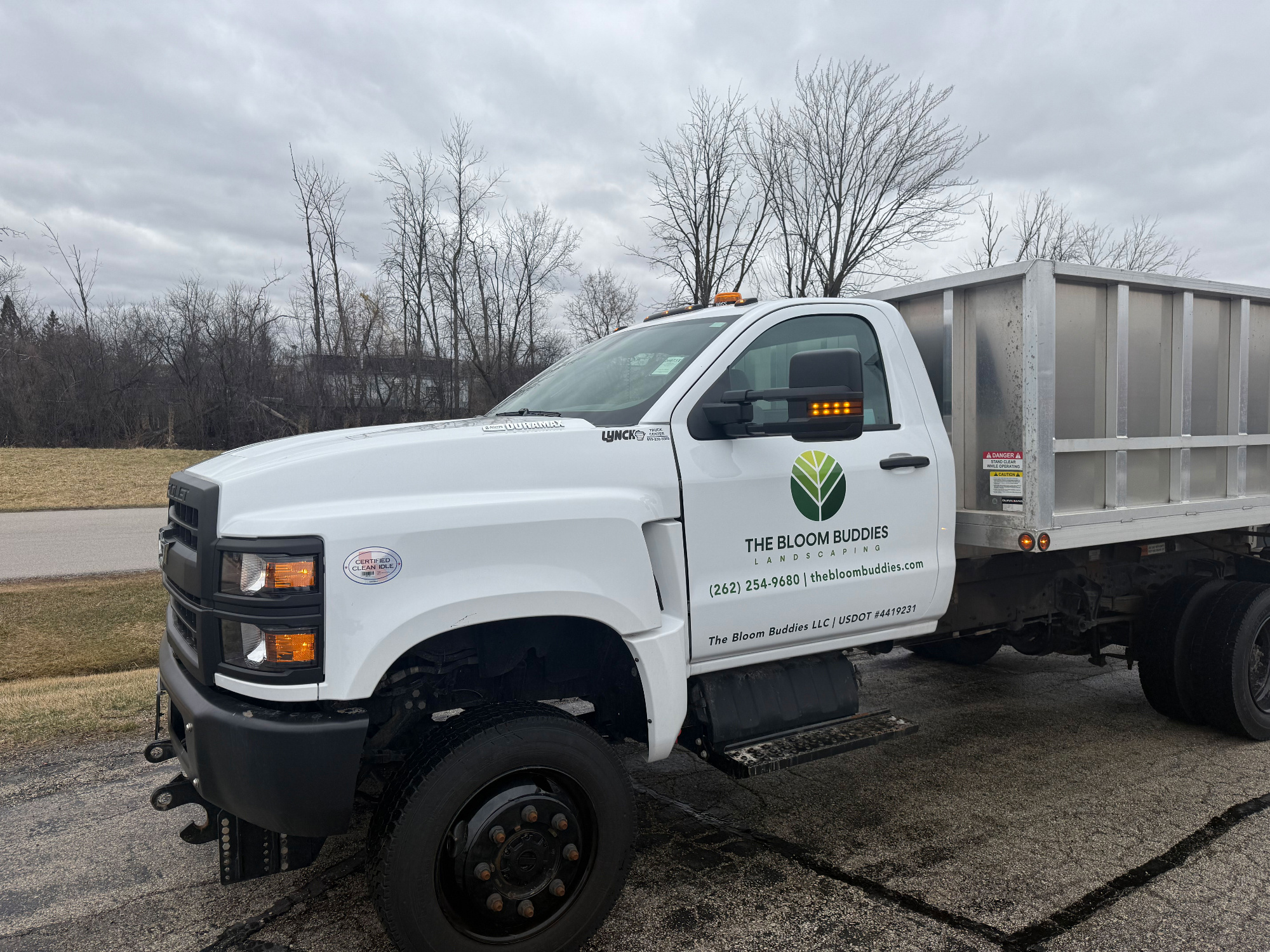 Bloom Buddies Dump Truck Spot Graphics