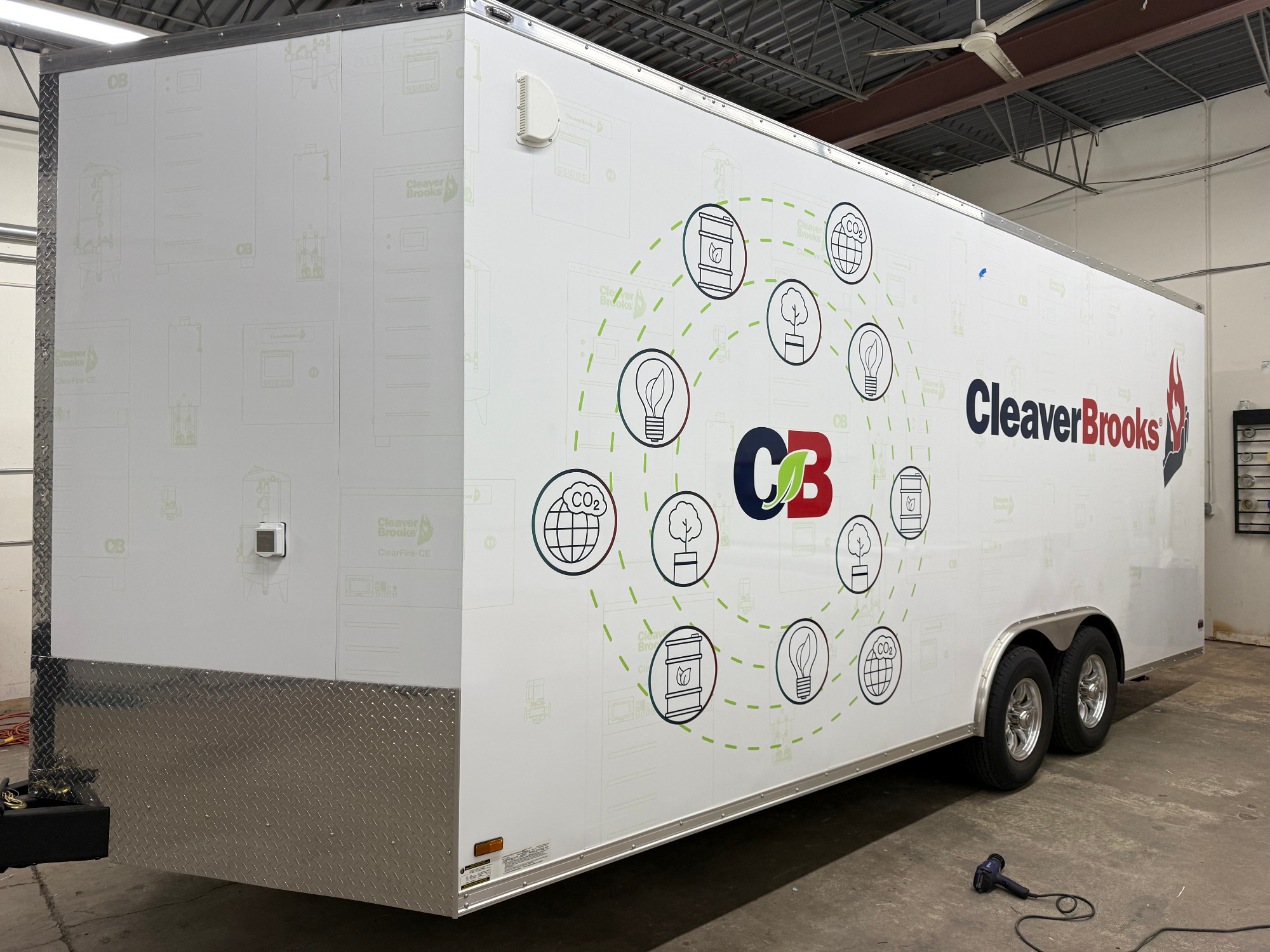 Cleaver Brooks Trailer Wrap