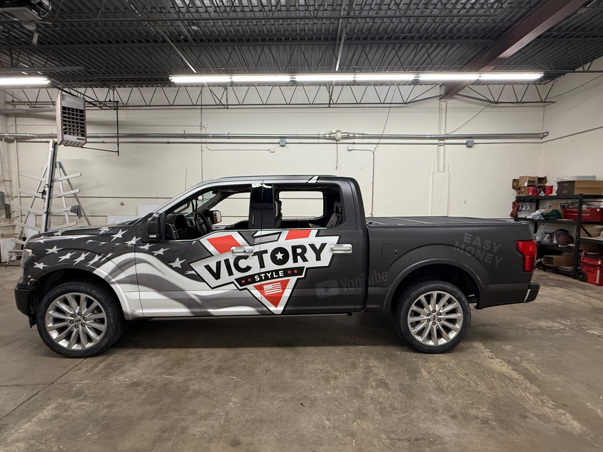 Victory Outdoor Services Full Truck Wrap