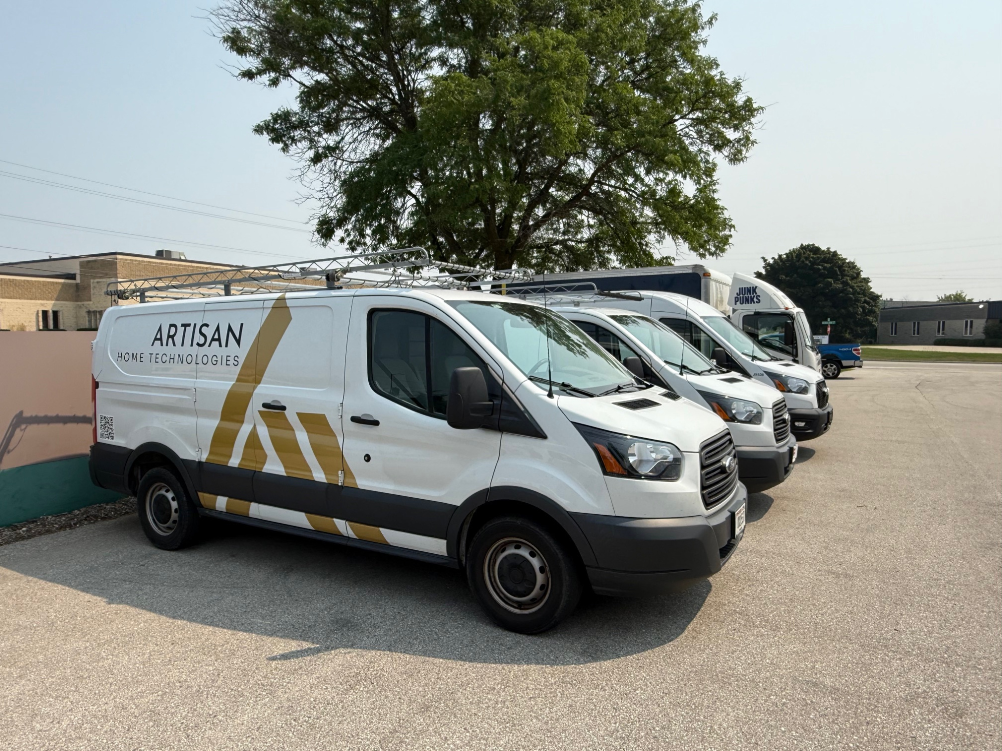 Commercial fleet wraps and decals