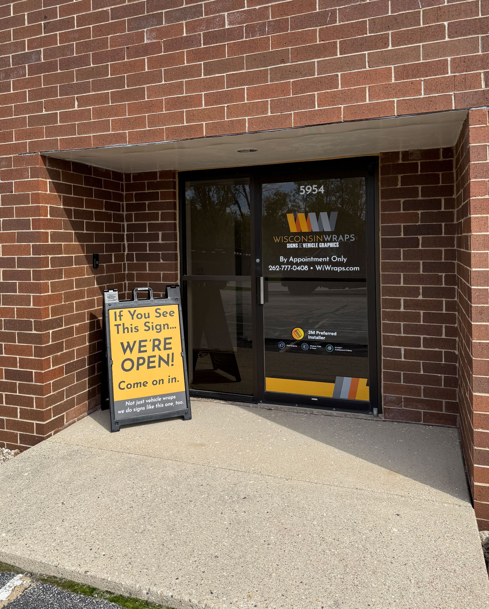 Wisconsin Wraps Signs & Graphics located in Menomonee Falls, WI Wisconsin Wraps Business Location in Menomonee Falls, Wisconsin