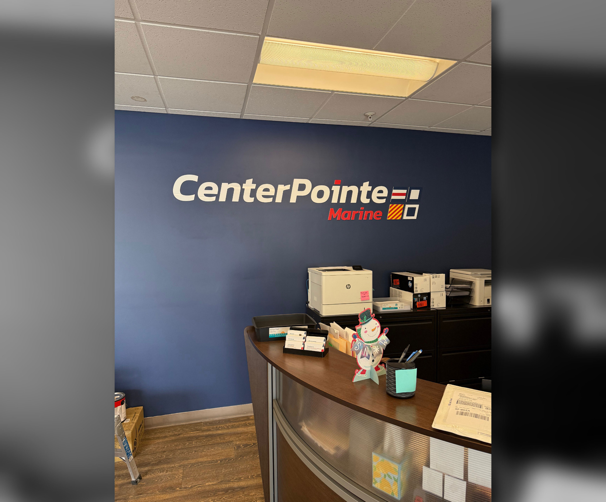 Center Pointe Acrylic Wall Signage