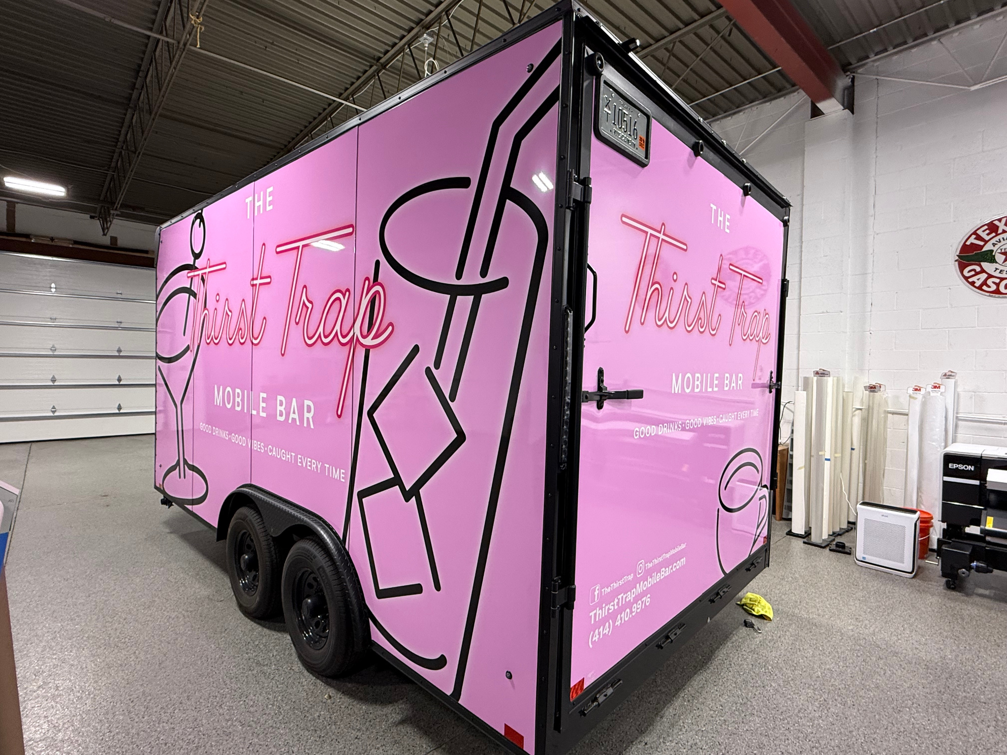 Thirst Trap Trailer Wrap