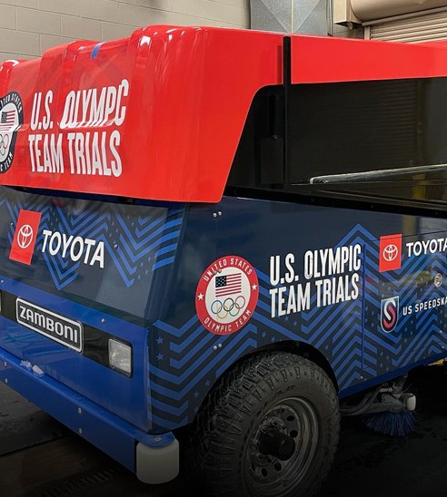 Commercial fleet wraps in WI