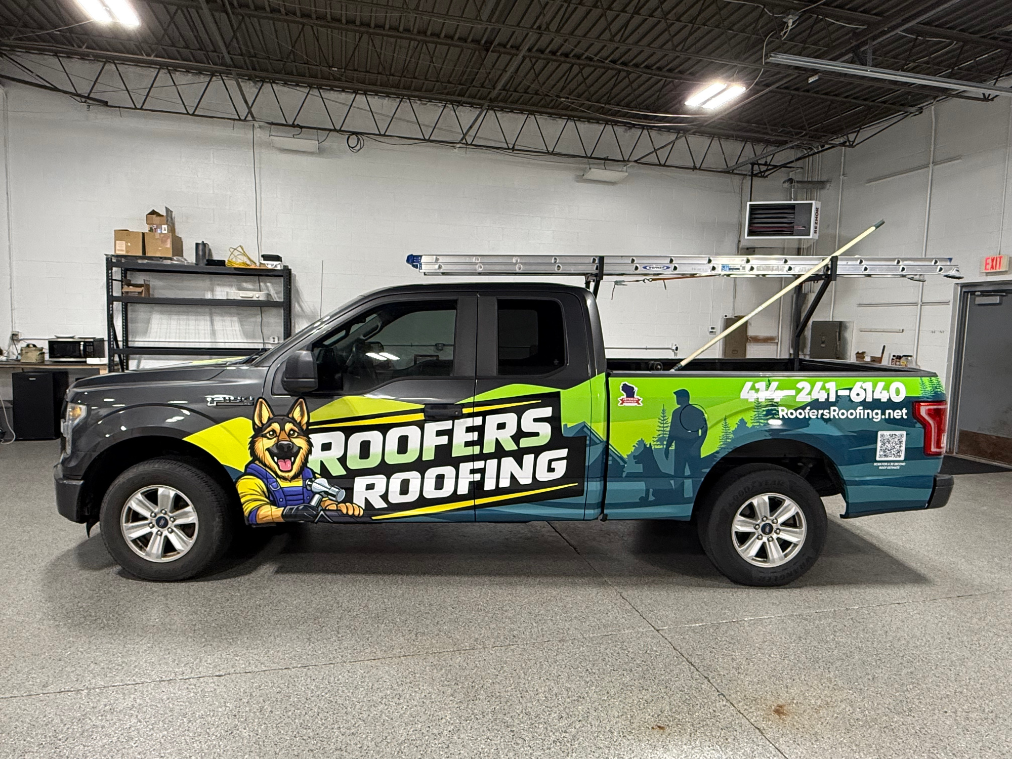 Roofers Roofing Wrap