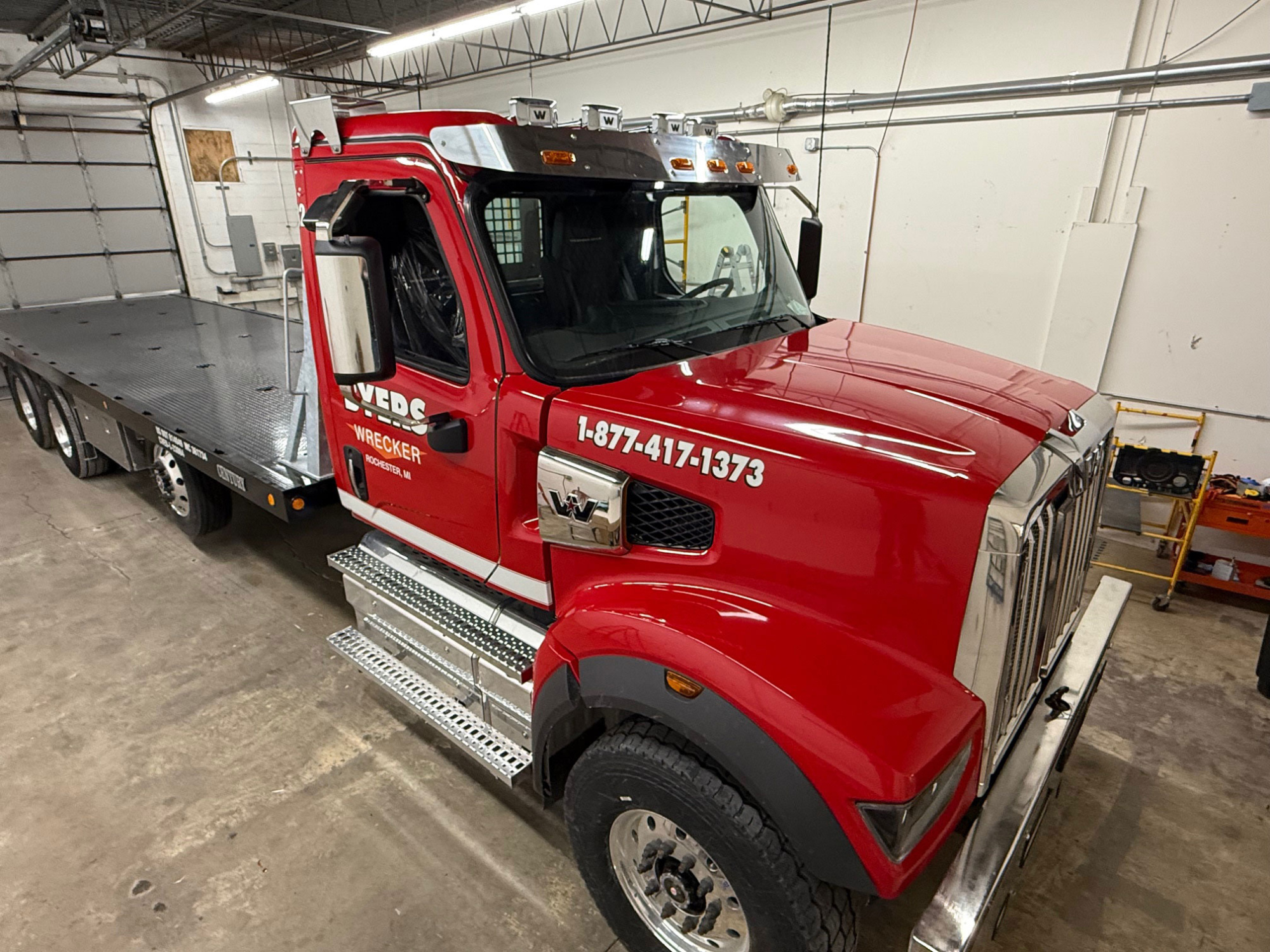 Lynch Tow Truck Color Change