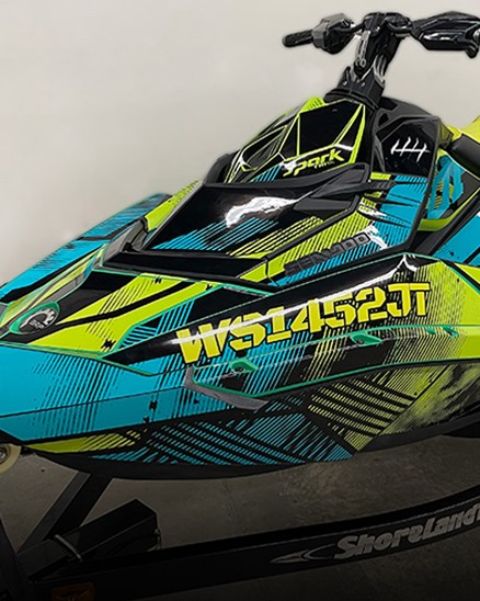 Marine and boat wrap services